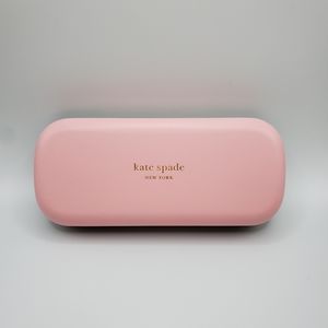 Authentic Kate Spade Pink Eyeglass Hard Case. Never Used.
